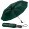 TechRise Parapluie Pliable, Parapluie Automatique Compact Coupe-vent avec 10 Baleines, Ouverture et Fermeture Automatiques à un Seul Bouton, Parapluie de Voyage Portable pour Hommes et Femmes, Vert