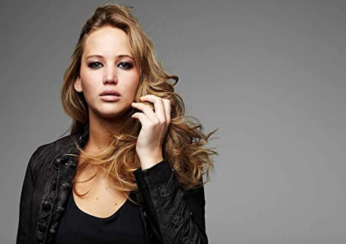 JINLIMAO Bild Auf Leinwand 50 * 70CM Senza Cornice Poster Jennifer Lawrence l'attrice di giochi della fame stelle wall art