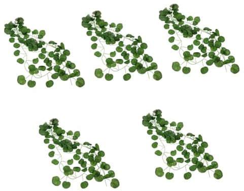 HAPINARY 5pièces Terrarium Décoratif Plantes Faux Réalistes pour Reptiles Et Amphibiens Aménagement Paysager Naturel pour Et Aquariums