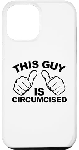 Hülle für iPhone 14 Pro Max This Guy Is Circumcised Funny Men's Peinlich
