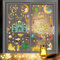 Sfoni 135 Stück Fensterbilder Ramadan Eid Mubarak Fensterbilder Selbstklebend Doppelseitig Fensteraufkleber Ramadan Fensterbild Deko Stern Mond Muslim Fensterdeko für Islamischen Feiertag