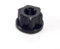 M9 Bicycle Wheel Nuts Designed for Track Hubs with Anti Skid Patterns and Materials (Black)