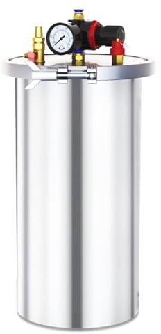 Réservoir distributeur de colle, distributeur de savon liquide en acier inoxydable, couvercle hermétique et valve de sécurité, récipient de distribution automatique pour colles et peintures