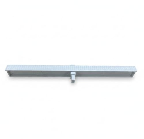 MotiveTech Rejilla Rebosadero Interconectable Tapa Desagüe Piscina Plástico Resistente, 18cm