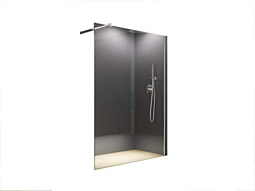 BuyLando.Shop [Typ-Lily] 10mm Walk in Duschwand - Duschabtrennung - Dusche - ESG Glas (Lily-CL-150)