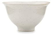 House Doctor Schale Pion Weiß | Pastateller, Suppenteller, Müslischale | Steingut Geschirr | Scandi-Style für Hygge-Lebensgefühl, Small, Cream White
