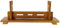 GOONSDS Épée Stand - Support pour Bois Katana, épée de samouraï Mont épée Présentoir et Arme Stand