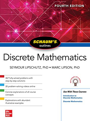 Schaum's Outline of Discrete Mathematics, Fourth Edition (English Edition)