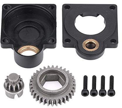Niiyen RC Auto Elektrostarter Rückdeckel, Gasbetriebenes RC Modellauto Elektrostarter Rückdeckel Backplate, Hydraulische Fernbedienung Modellauto Fit für 16/18/21/28CXP Motor