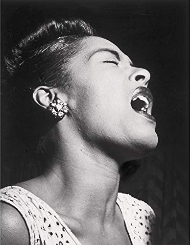Poster Star berühmter Billie Holiday Sängerin Musik Vintage 2
