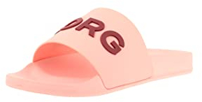 Björn Borg Footwear Knox-MLD-K Slide Sandal, Light Pink-Rasberry, 31 EU