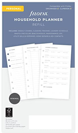 Filofax Household Planner Refill - Personal