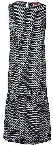 Street One A143690 Vestido Midi Impreso, Meta Lila, 40 para Mujer