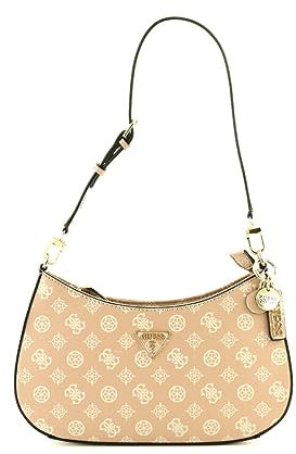 GUESS Damen Schultertasche Noelle Light Rose Logo