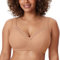 DELIMIRA Donna Reggiseno in Pizzo Senza Ferretto Cotone Taglie Forti Coppa Piena ad Sostegno A malapena Buff 8C