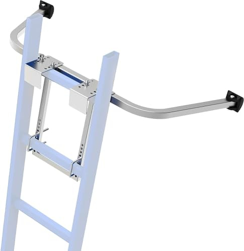 Yosoo Health Gear Leiterstabilisator, Stahl-Dachhaken, Flügelspannweite, Abstandshalter, Erweitertes Zubehör, Verlängerungswandarme für Dachrinnen, Robuste Leitern, Klettern, Malen