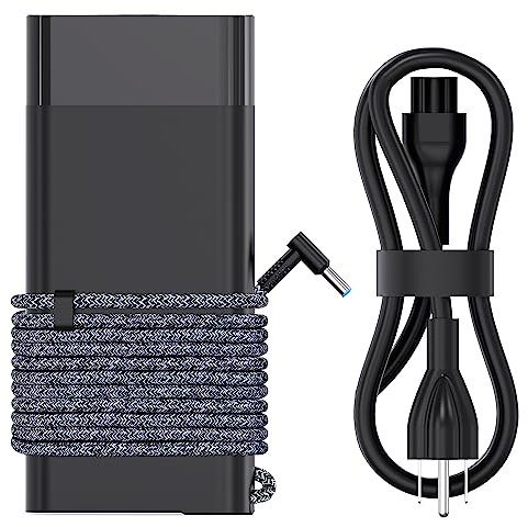 Adattatore CA da 200 W per computer portatile HP Omen Pavilion 15 16 17, Victus 15 Envy 15 ZBook 15 15u Fury Studio Power G3 G4 G5 G6 G7 G8 Mobile Workstation Slim Charger