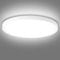 Deckenlampe LED Deckenleuchte Flach 20W - 6500K 1400LM Modern Ultra Dünn Deckenlampen IP44 Wasserfest Badezimmer Lampe Decke Küchenlampe Ø18CM Weiß LED Deckenleuchte Rund für Küche Keller Schlafzimmer