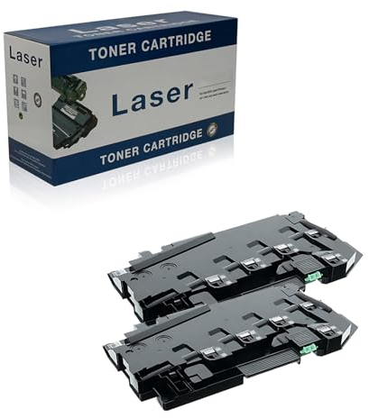Ineecink Kompatibler Resttonerbehälter Als Ersatz Für Ricoh IMC530 418255 Zur Verwendung Mit Ricoh Aficio IM C530FB C530F C530 Drucker (Schwarz - 30000 Seiten),2 Pack