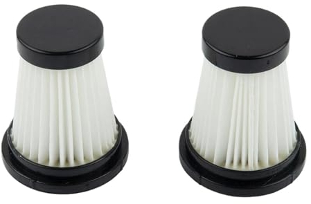 2 STK Staubsaugerzubehör Filter Ersatzfilter Handstaubsauger Akkustaubsauger, Kompatibel for Genius Invictus BLDC 1000