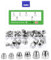 sourcing map Acorn Cap Nuts, 50Pcs #6-32, #8-32, #10-24, 1/4-20, 5/16-18, 3/8-16 304 Stainless Steel Hex Acorn Cap Nuts, Silvery