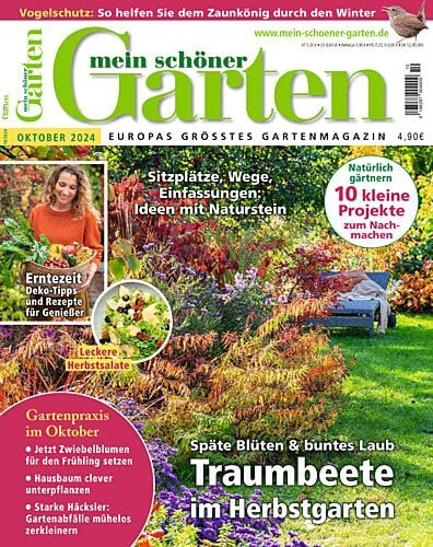 Mein schöner Garten 10/2024 Traumbeete im Herbstgarten