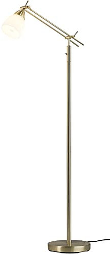 casa Nova Stehlampe - H 150 cm - Metall - Messingfarben - 1-flammig - E27 - Stehleuchte Standleuchte