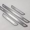 wengjun 4 Pezzi Auto Acciaio Inox Battitacco per VW Golf 5 6 7 8 GTE GTI GTD Clubsport Clubsport45 Variant Alltrack, Protezione Contro Graffi Auto Sticker Protezione Auto Accessori