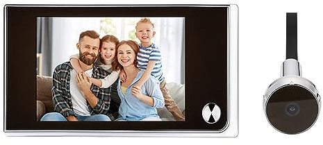 3.5inch Video Peephole Doorbell Door Viewer Electronic Ring Doorbell Camera Video-eye Home Security Outdoor Monitor