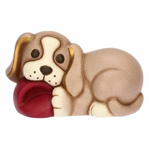 Thun Cane Todo con Pantofola, Medio, Ceramica, Collezione Altro novità 2025, 10,4 x 5,9 x 5,5 cm