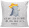 Mr. & Mrs. Panda Sofakissen Axolotl Tequila - Geschenk, Kissenbezug 40x40, Sofakissen 40x40, Molch, Zitrone, Spruch, Motivation, Dekokissen Sofa,