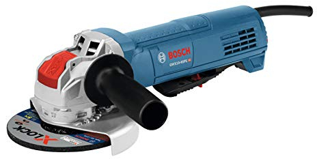 Bosch GWX10-45PE 4-1/2 in. X-Lock Ergonomic Angle Grinder with Paddle Switch