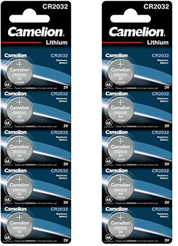 Camelion Lithium-Batterien, 3 V, CR2032, 2 Stück