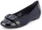 Greatonu Ballerine da Donna Casual, Classiche, di Forma Quadrata Blu Navy EU 36
