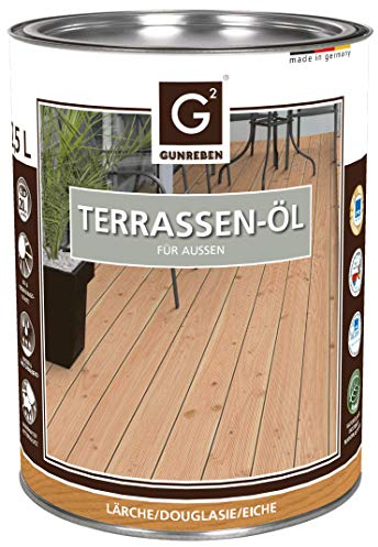 G2 Terrassen-Öl - Gebinde: 2,5 L - Lärche | Douglasie | Eiche