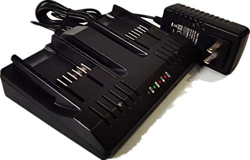 ANOITD WA3875 Chargeur de Batterie au Lithium Worx 20 V Compatible avec Les Batteries Worx 20 V Wa3757 Wa3578 WA3525 Wa3522 WA3544