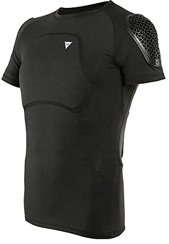 Dainese - Trail Skins PRO Tee, Maglietta Protezione Torso da MTB, per Uomo e per Donna, Nero, XL