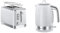 Russell Hobbs Inspire White Frühstückset Toaster, Wasserkocher und Kaffeemaschine