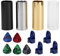 Metal Guitar Slides Set, Metal Guitar Slide Kunststoff Daumenfinger Plektren Set mit Aufbewahrungsbox