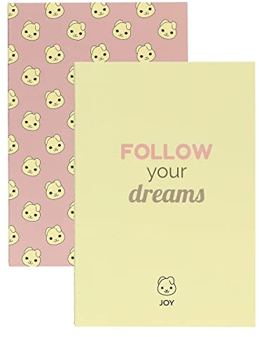 Thun - Set 2 notebooks Joy - Carta - 14,2x21x0,07cm h
