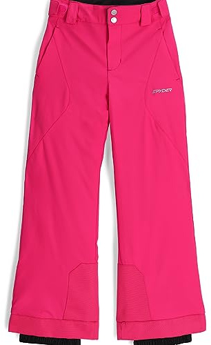Spyder Girls Olympia Pants, Pink, 12