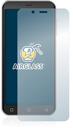 BROTECT Schutzglas für Peaq PSP400 Schutzfolie Made in Germany Panzer Folie Glas Displayschutz [Extrem Kratzfest 9H, Anti-Fingerprint,Transparent]