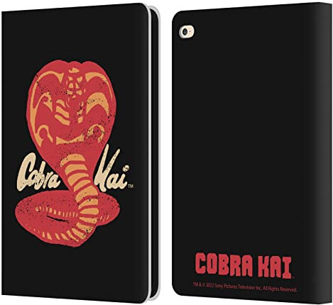 Head Case Designs Offizielle Cobra Kai Logo Staffel 5 Schlüsselkunst Leder-Wallet-Hülle Kompatibel mit Apple iPad Air 2 (2014)