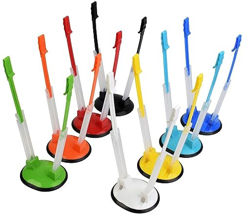 MONOTONOUS Baggy Rack -（8 colors）,Food Storage Bags Clip, For Food Prep Bag/Plastic Freezer Bag/Ziploc Bag Holder Stand,Meal Planning/prep Bag Holders.