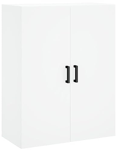 vidaXL Wandschrank Weiß 69,5x34x90 cm
