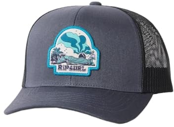 Rip Curl Custom Curve Trucker Washed Black Talla única, Negro -, talla única