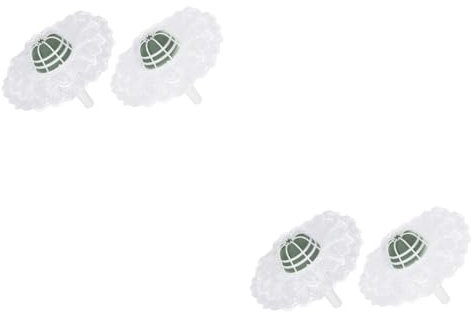 ifundom 4sets Wedding Party Decorations Wedding Flower Holder Flower Bouquet Holder Floral Handle