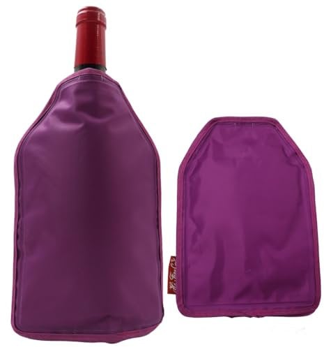 Refroidisseur De Bouteille De Vin, Manchon De Refroidisseur De Vin, Manchon De Congélateur De Champagne, Refroidisseur De Tequila De Vodka De Congélateur