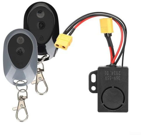 DAZZLEEX Dispositif antivol universel pour trottinettes électriques, kit d'alarme antivol pour trottinette électrique pour M365 Max G30