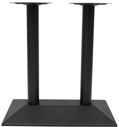 KAPIPALA Double Table Base in Stainless Steel, Sturdy Underframe for Table Feet, Bistro-Gastro Tables Height 72cm, für Verschiedene Arten von Tischen